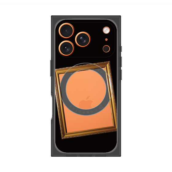 Premium Square Case with MagSafe［ Photo Frame - Black ］