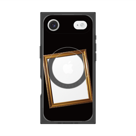 Premium Square Case with MagSafe［ Photo Frame - Black ］