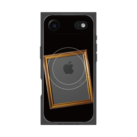 Premium Square Case with MagSafe［ Photo Frame - Black ］