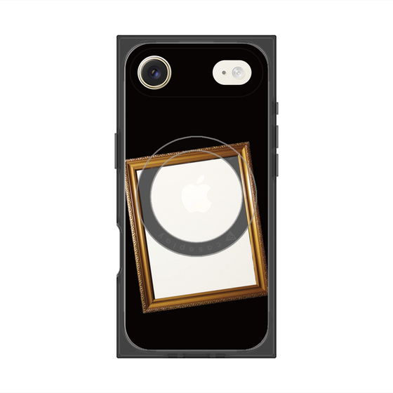 Premium Square Case with MagSafe［ Photo Frame - Black ］