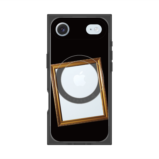 Premium Square Case with MagSafe［ Photo Frame - Black ］