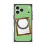 Premium Square Case with MagSafe［ Photo Frame - Light Green ］