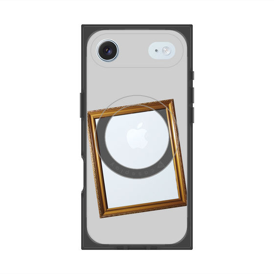 Premium Square Case with MagSafe［ Photo Frame - Light Gray ］