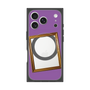 Premium Square Case with MagSafe［ Photo Frame - Purple ］