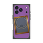 Premium Square Case with MagSafe［ Photo Frame - Purple ］