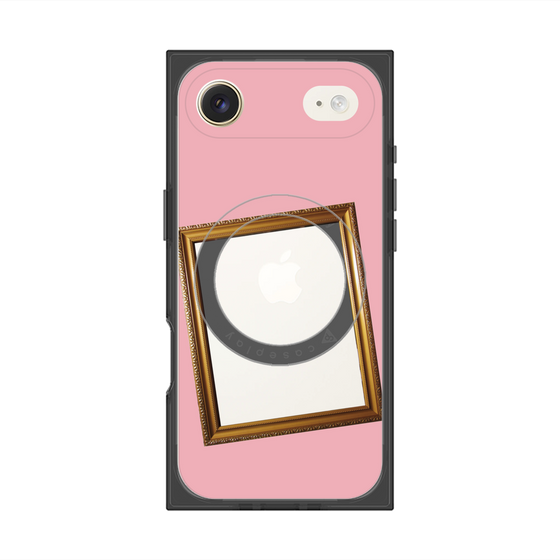 Premium Square Case with MagSafe［ Photo Frame - Pink ］