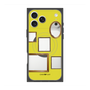 Premium Square Case with MagSafe［ Photo Frames - Yellow ］