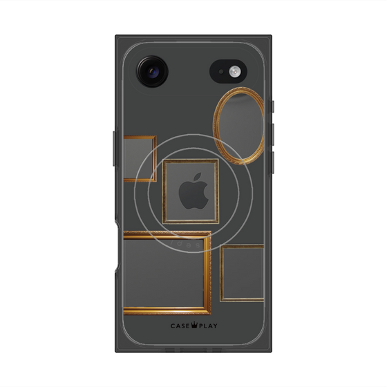 Premium Square Case with MagSafe［ Photo Frames - Gray ］