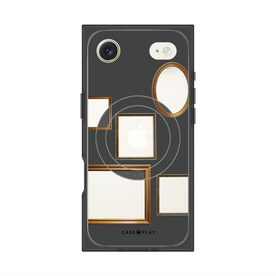 Premium Square Case with MagSafe［ Photo Frames - Gray ］