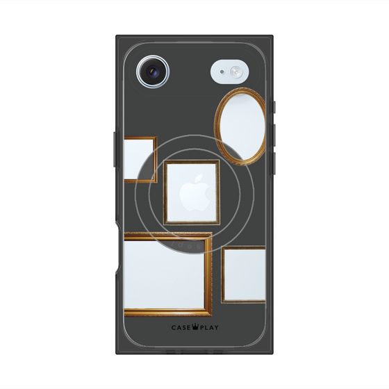 Premium Square Case with MagSafe［ Photo Frames - Gray ］