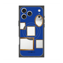 Premium Square Case with MagSafe［ Photo Frames - Blue ］