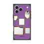 Premium Square Case with MagSafe［ Photo Frames - Purple ］