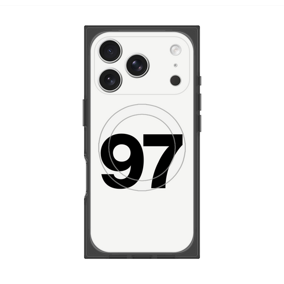 Premium Square Case with MagSafe［ No.97 - White ］