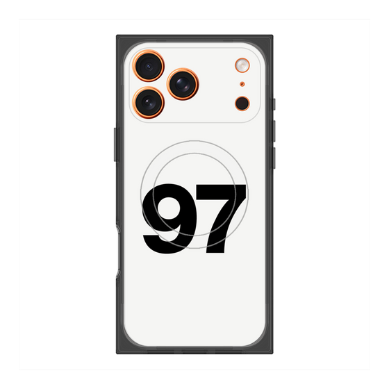 Premium Square Case with MagSafe［ No.97 - White ］