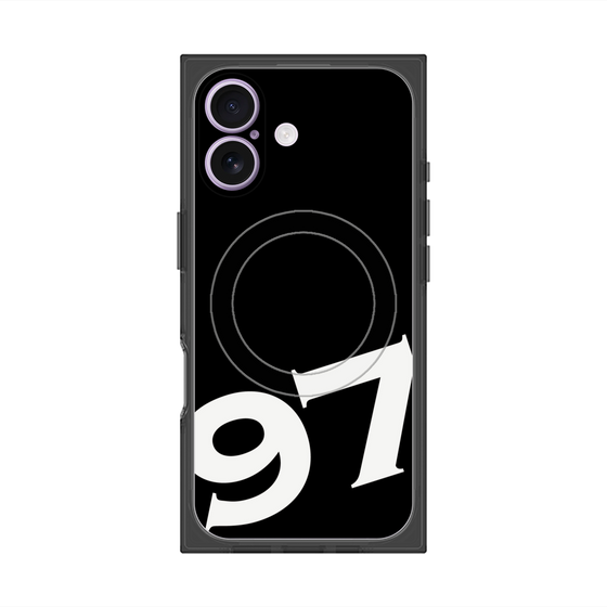 Premium Square Case with MagSafe［ No.97 - Black ］