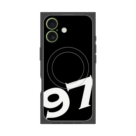 Premium Square Case with MagSafe［ No.97 - Black ］