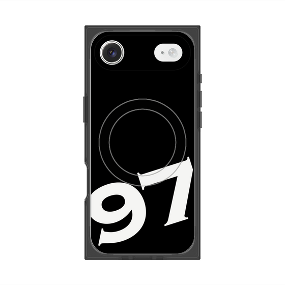 Premium Square Case with MagSafe［ No.97 - Black ］