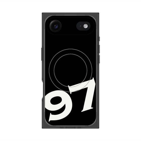 Premium Square Case with MagSafe［ No.97 - Black ］