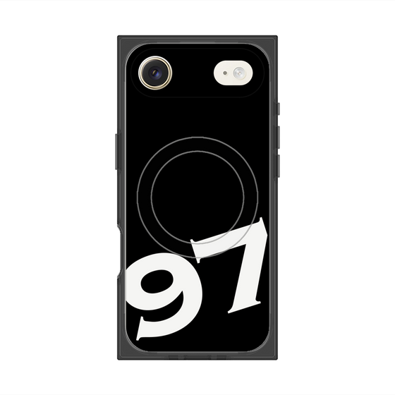 Premium Square Case with MagSafe［ No.97 - Black ］