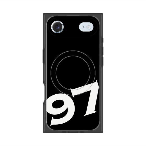 Premium Square Case with MagSafe［ No.97 - Black ］