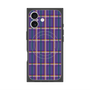 Premium Square Case with MagSafe［ Tartan Check - Purple ］