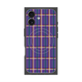 Premium Square Case with MagSafe［ Tartan Check - Purple ］