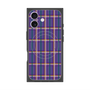 Premium Square Case with MagSafe［ Tartan Check - Purple ］