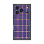 Premium Square Case with MagSafe［ Tartan Check - Purple ］