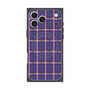 Premium Square Case with MagSafe［ Tartan Check - Purple ］