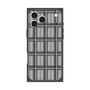 Premium Square Case with MagSafe［ Tartan Check - Gray ］