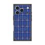 Premium Square Case with MagSafe［ Tartan Check - Blue ］
