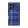 Premium Square Case with MagSafe［ Tartan Check - Blue ］