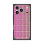 Premium Square Case with MagSafe［ Tartan Check - Pink ］