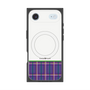 Premium Square Case with MagSafe［ CASEPLAY Tartan Check - Purple ］