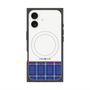 Premium Square Case with MagSafe［ CASEPLAY Tartan Check - Blue ］