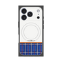 Premium Square Case with MagSafe［ CASEPLAY Tartan Check - Blue ］