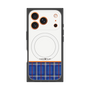 Premium Square Case with MagSafe［ CASEPLAY Tartan Check - Blue ］