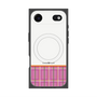 Premium Square Case with MagSafe［ CASEPLAY Tartan Check - Pink ］