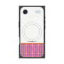Premium Square Case with MagSafe［ CASEPLAY Tartan Check - Pink ］