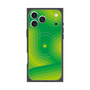 Premium Square Case with MagSafe［ CASEPLAY Winding Pattern - Green ］