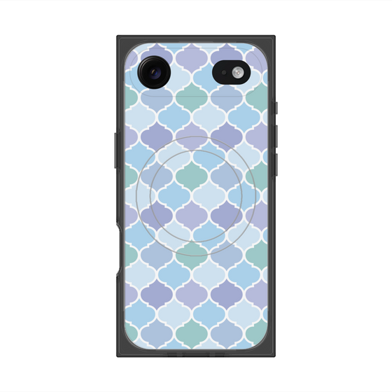 Premium Square Case with MagSafe［ Moroccan1 color - Blue ］