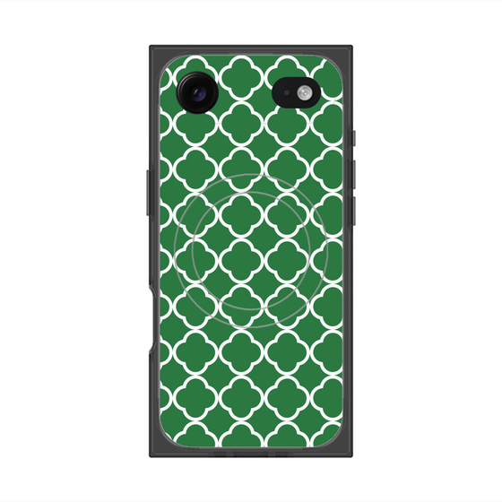 Premium Square Case with MagSafe［ Moroccan2 - Green ］