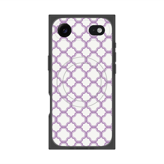 Premium Square Case with MagSafe［ Moroccan3 - Purple ］