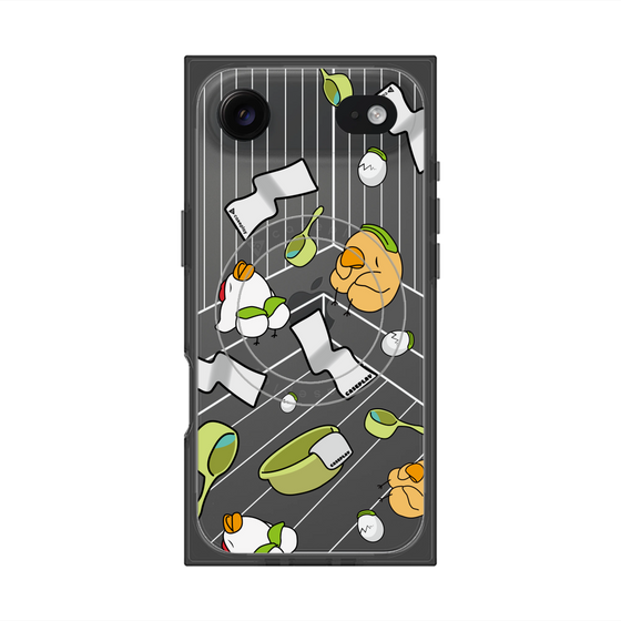 Premium Square Case with MagSafe［ Original - Bird Sauna ］