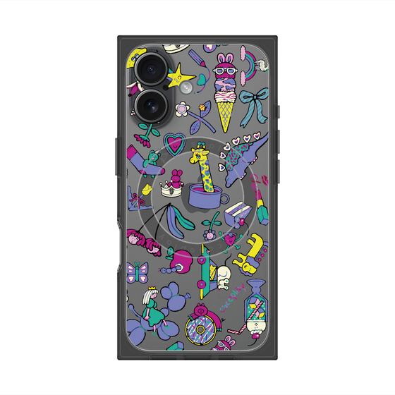 Premium Square Case with MagSafe［ Original - Mystery Toy Box ］