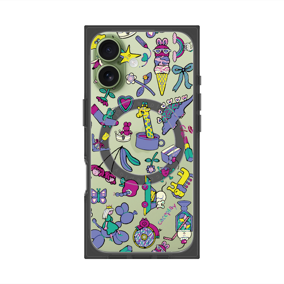 Premium Square Case with MagSafe［ Original - Mystery Toy Box ］