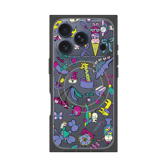 Premium Square Case with MagSafe［ Original - Mystery Toy Box ］