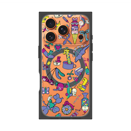 Premium Square Case with MagSafe［ Original - Mystery Toy Box ］