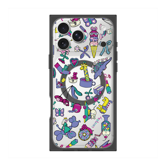 Premium Square Case with MagSafe［ Original - Mystery Toy Box ］