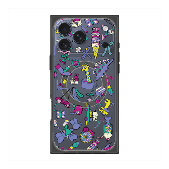 Premium Square Case with MagSafe［ Original - Mystery Toy Box ］